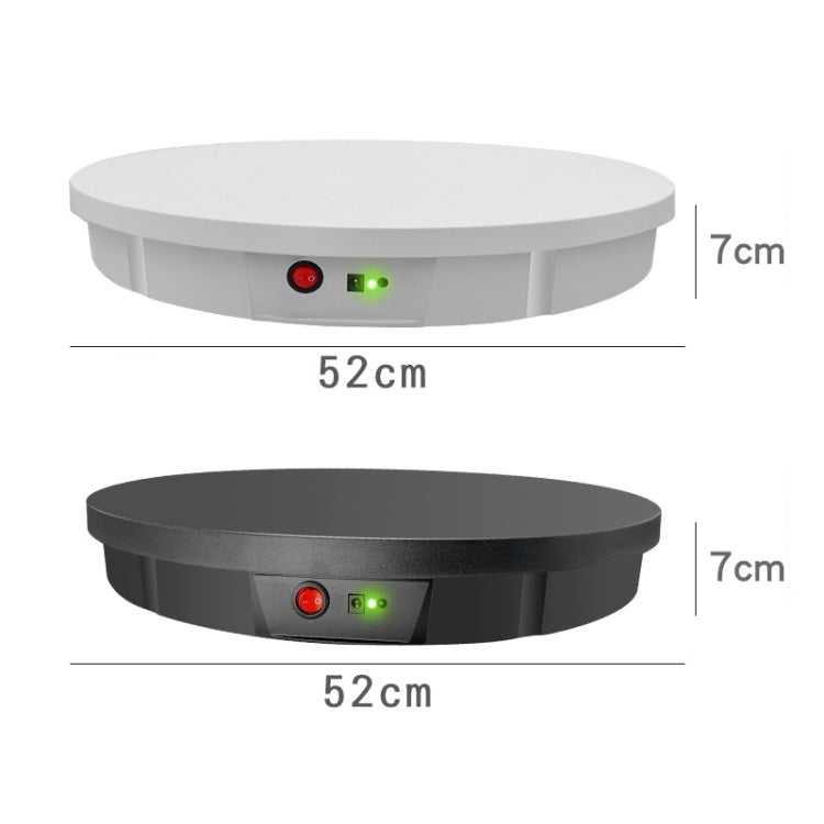 52cm Remote Control Electric Rotating Turntable Display Stand Video Shooting Props Turntable, Charging Power, Power Plug:EU Plug(Black) - Camera Accessories by buy2fix | Online Shopping UK | buy2fix