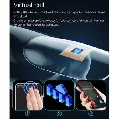 JAKCOM N3 Smart Nail Chip - Smart Wear by JAKCOM | Online Shopping UK | buy2fix