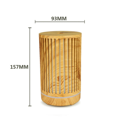 200ml Hollow-out Forest Pattern Wooden Essential Oil Aromatherapy Machine Ultrasonic Humidifier Automatic Alcohol Sprayer, Plug Specification:AU Plug(Light Brown-2) - Home & Garden by buy2fix | Online Shopping UK | buy2fix