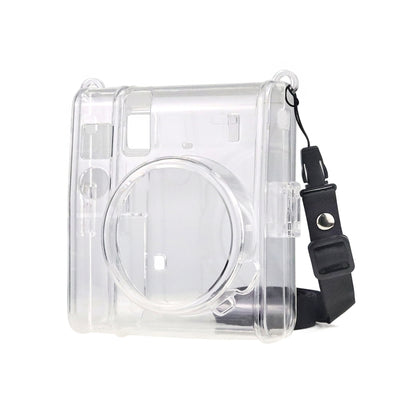 Protective Crystal Case with Strap For FUJIFILM Instax mini 40(Transparent) - Camera Accessories by buy2fix | Online Shopping UK | buy2fix