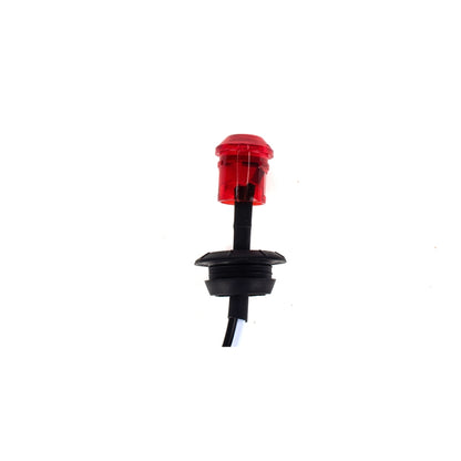 A5010 Red Light 10 in 1 Truck Trailer LED Round Side Marker Lamp - In Car by buy2fix | Online Shopping UK | buy2fix