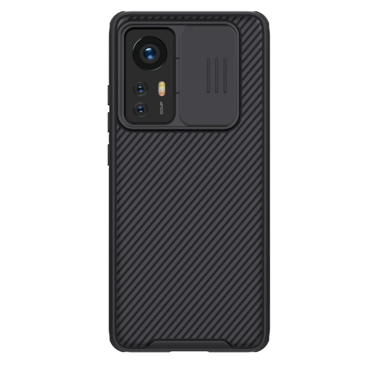 For Xiaomi 12 / 12X NILLKIN CamShield Pro Series PC Full Coverage Phone Case(Black) - 12 Cases by NILLKIN | Online Shopping UK | buy2fix