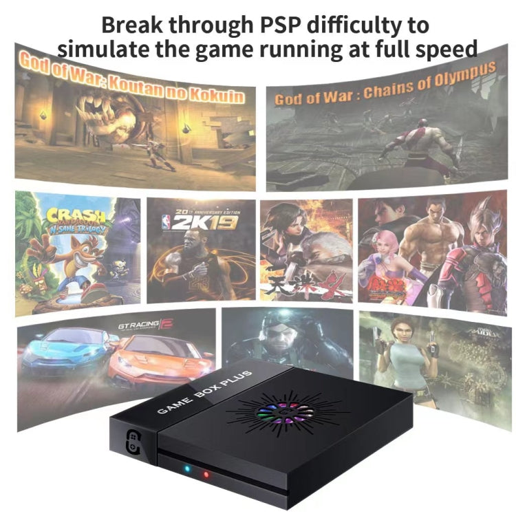 X6 Game Box 4K Video Games Console Magic Box with 2.4GHz Controller, Capacity:64GB(UK Plug) - Pocket Console by buy2fix | Online Shopping UK | buy2fix