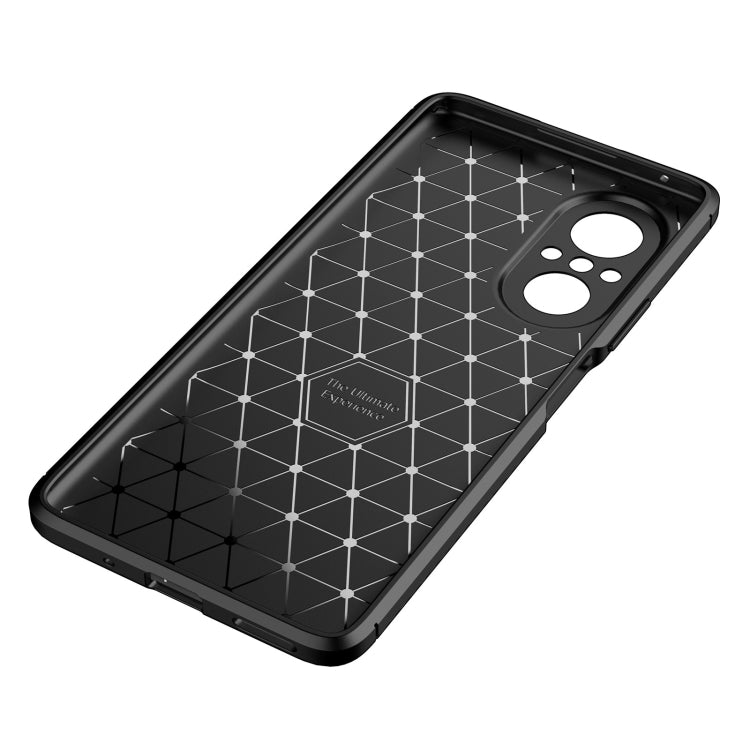 For Huawei nova 9 SE Carbon Fiber Texture Shockproof TPU Phone Case(Black) - Mobile Accessories by buy2fix | Online Shopping UK | buy2fix