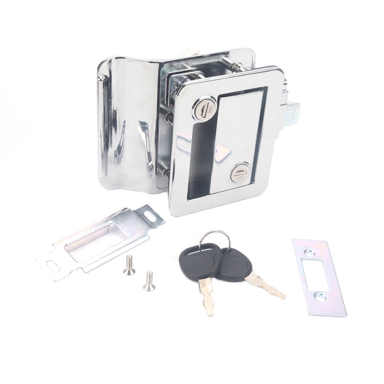 A5981-01 Chrome RV Paddle Entry Door Lock Latch - In Car by buy2fix | Online Shopping UK | buy2fix