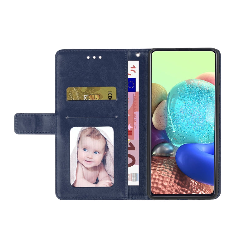 For UMIDIGI A9 Y Stitching Horizontal Flip Leather Phone Case(Blue) - More Brand by buy2fix | Online Shopping UK | buy2fix