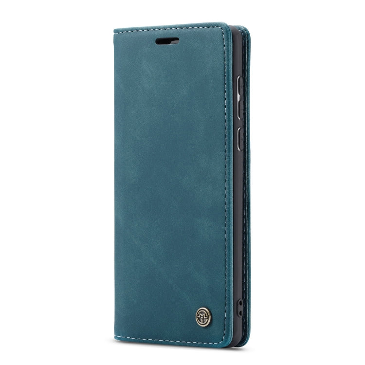 For Galaxy A71 CaseMe Multifunctional Horizontal Flip Leather Case, with Card Slot & Holder & Wallet(Blue) - Galaxy Phone Cases by CaseMe | Online Shopping UK | buy2fix