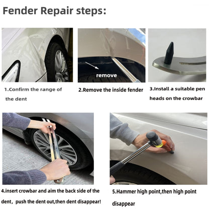 N1 76 in 1 Car Paintless Dent Removal Fender Damage Repair Puller Lifter, Plug Type:EU Plug - In Car by buy2fix | Online Shopping UK | buy2fix