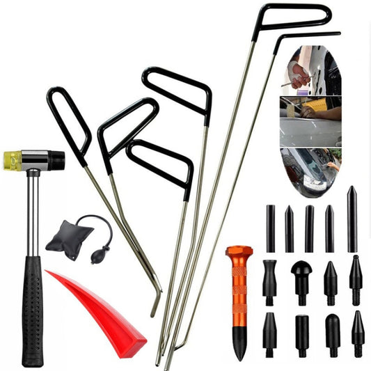 Q1 23 in 1 Car Paintless Dent Repair Hail Remover Hooks Rods Kit - In Car by buy2fix | Online Shopping UK | buy2fix