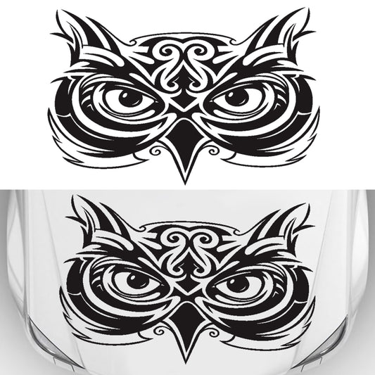 D-921 Eagle Totem Pattern Car Modified Decorative Sticker(Black) - In Car by buy2fix | Online Shopping UK | buy2fix