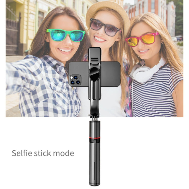 L12D Bluetooth Remote Control Detachable Fill Light Tripod Selfie Stick Phone Holder - Consumer Electronics by buy2fix | Online Shopping UK | buy2fix