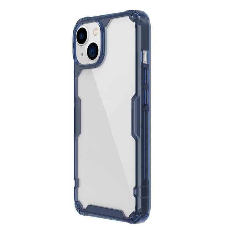 For iPhone 14 NILLKIN Ultra Clear PC + TPU Phone Case (Blue) - iPhone 14 Cases by NILLKIN | Online Shopping UK | buy2fix