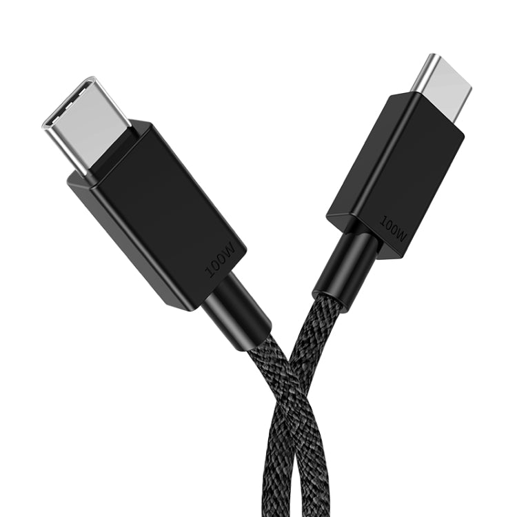 100W USB-C / Type-C to USB-C / Type-C Fast Charging Data Cable, Length:0.5m(Black) -  by buy2fix | Online Shopping UK | buy2fix