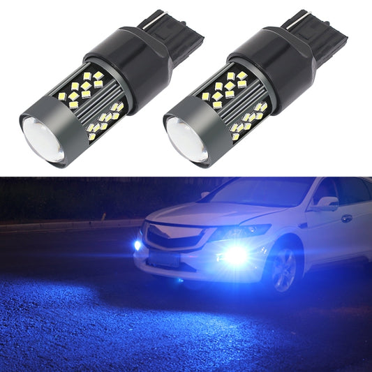 1 Pair 7443 12V 7W Strobe Car LED Fog Light(Ice Blue Light) - In Car by buy2fix | Online Shopping UK | buy2fix