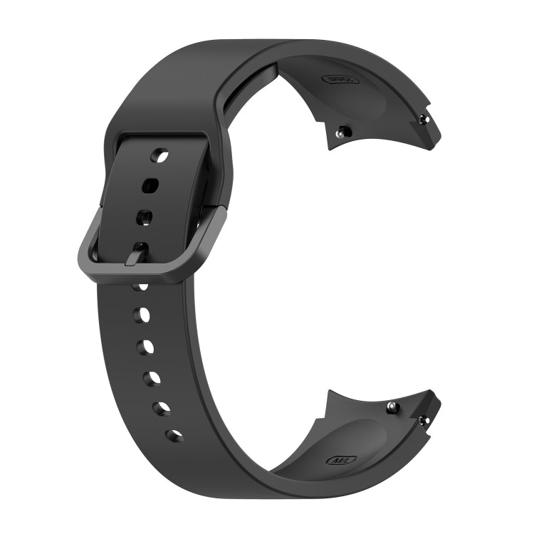 For Samsung Galaxy Watch 5 Pro 45mm Official Silicone Watch Band, Size:L(Black) - Watch Bands by buy2fix | Online Shopping UK | buy2fix