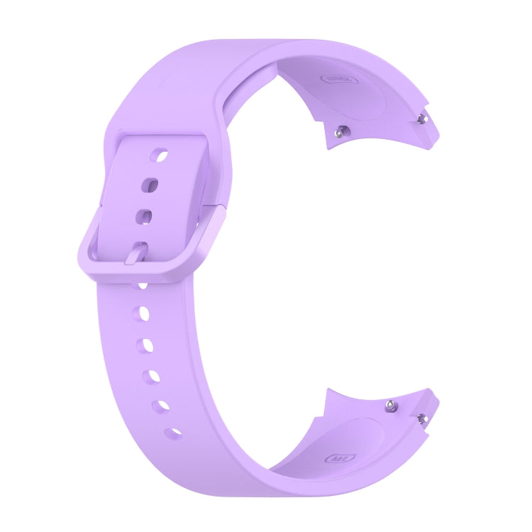 For Samsung Galaxy Watch 5 40mm Official Silicone Watch Band, Size:S(Purple) - Smart Wear by buy2fix | Online Shopping UK | buy2fix