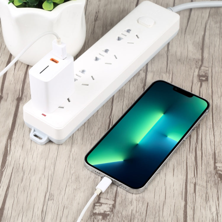 LZ-1130 PD 20W Type-C+QC 3.0 USB Fast Charger, Plug Type:US Plug(White) - Apple Accessories by buy2fix | Online Shopping UK | buy2fix