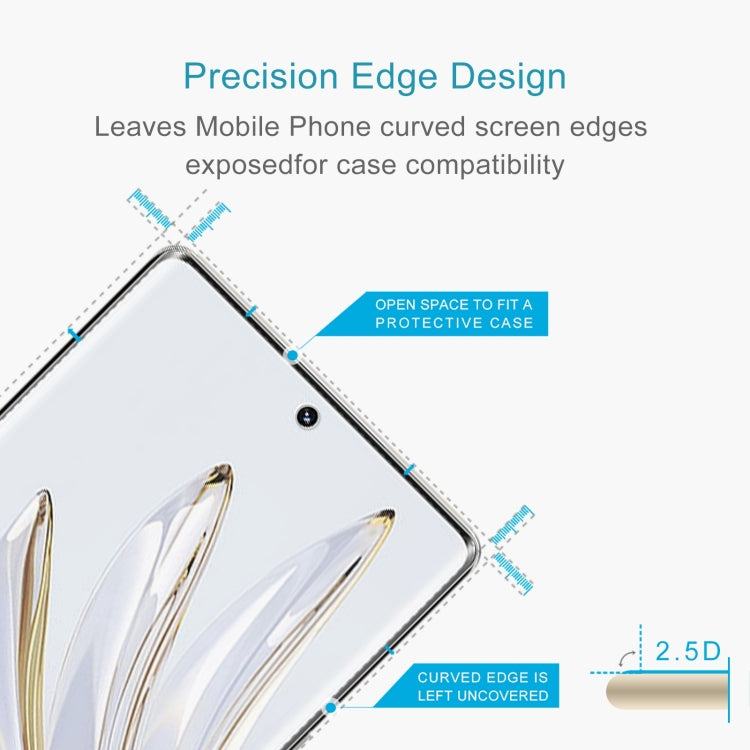 50 PCS 0.26mm 9H 2.5D Tempered Glass Film For Honor 70 SE - Honor Tempered Glass by buy2fix | Online Shopping UK | buy2fix