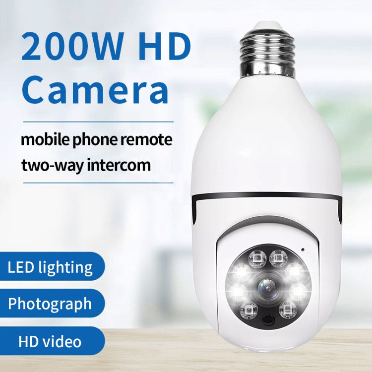 A6 2MP HD Light Bulb WiFi Camera Support Motion Detection/Two-way Audio/Night Vision/TF Card With 32G Memory Card - Security by buy2fix | Online Shopping UK | buy2fix
