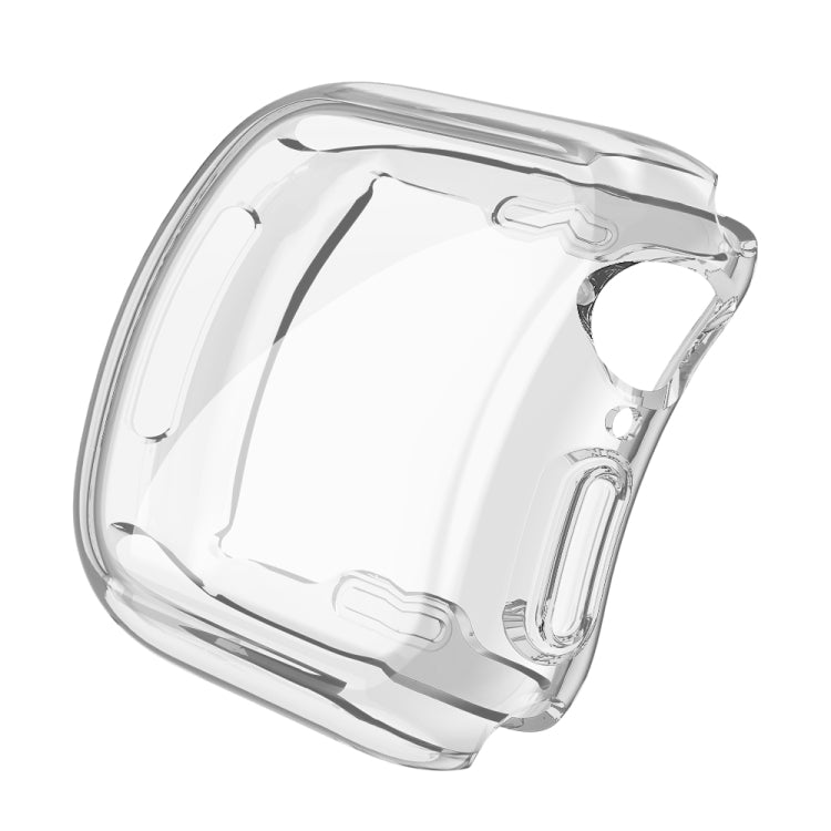 Transparent TPU Protective Case For Apple Watch Series 9 / 8 / 7 45mm - Watch Cases by buy2fix | Online Shopping UK | buy2fix