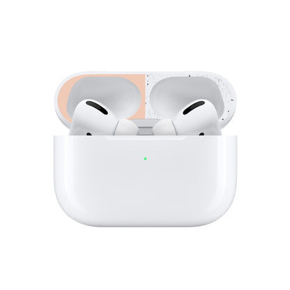 For Apple AirPods Pro 2 Wireless Earphone Protective Case Metal Sticker(Green) - Protective Sticker by buy2fix | Online Shopping UK | buy2fix