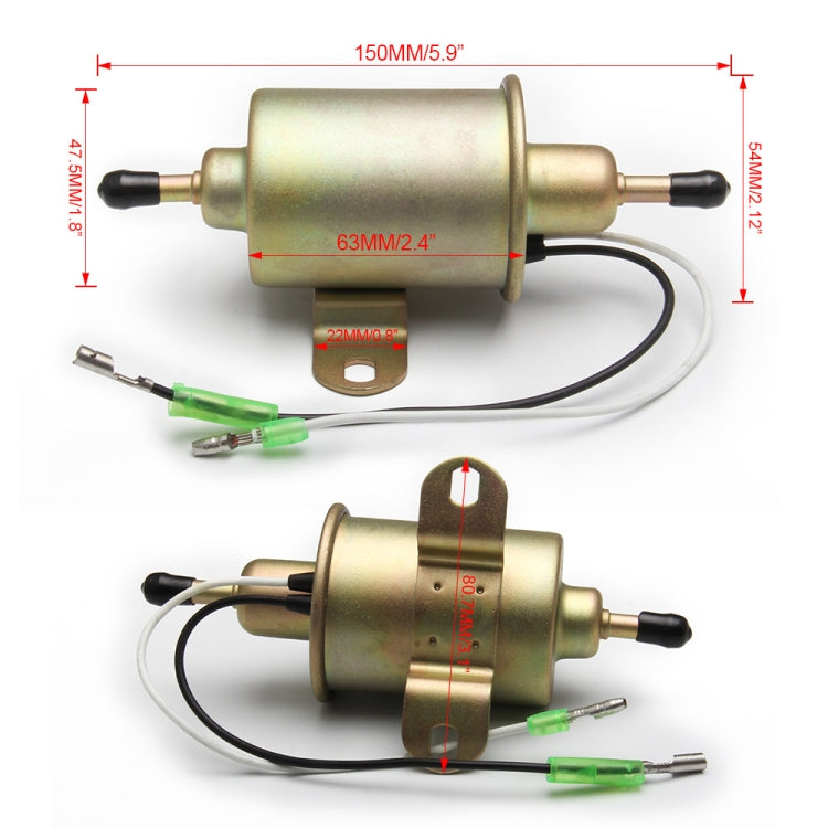 For Polaris Ranger 400 Motorcycle 12V Low Voltage Electric Fuel Pump 4011545 - In Car by buy2fix | Online Shopping UK | buy2fix