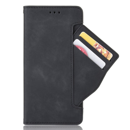 For Xiaomi Poco M5S / Redmi Note 10 4G / 10S Skin Feel Calf Texture Card Slots Leather Phone Case(Black) - Poco M5s Cases by buy2fix | Online Shopping UK | buy2fix