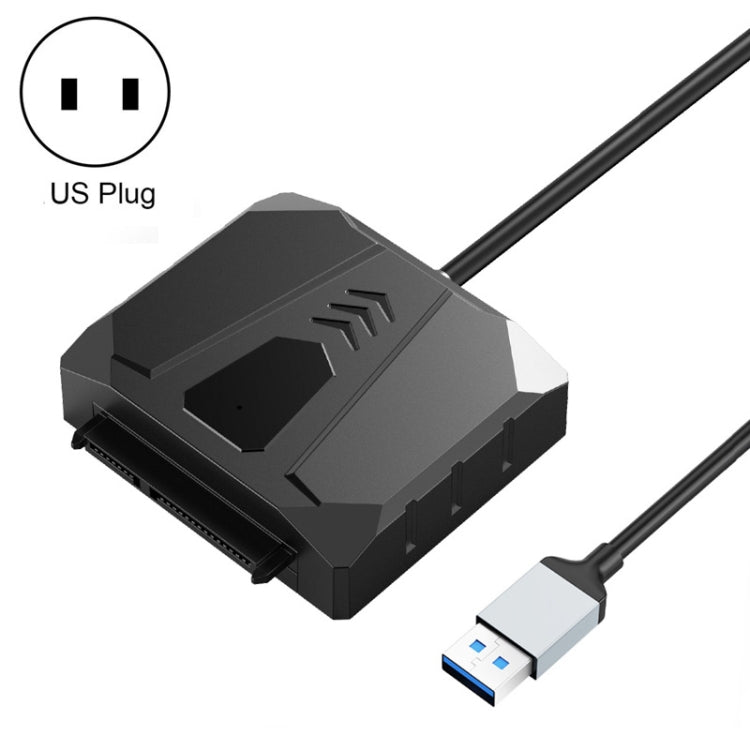 ORICO UTS2 USB 3.0 2.5-inch SATA HDD Adapter with 12V 2A Power Adapter, Cable Length:1m(US Plug) - USB to IDE / SATA by ORICO | Online Shopping UK | buy2fix