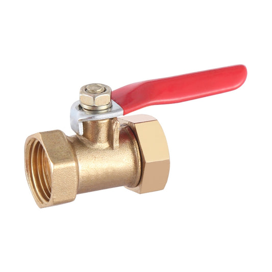 LAIZE Pneumatic Hose Connector Copper Ball Valve, Specification:Double Inside 3 3/8 inch - Valve Series by LAIZE | Online Shopping UK | buy2fix