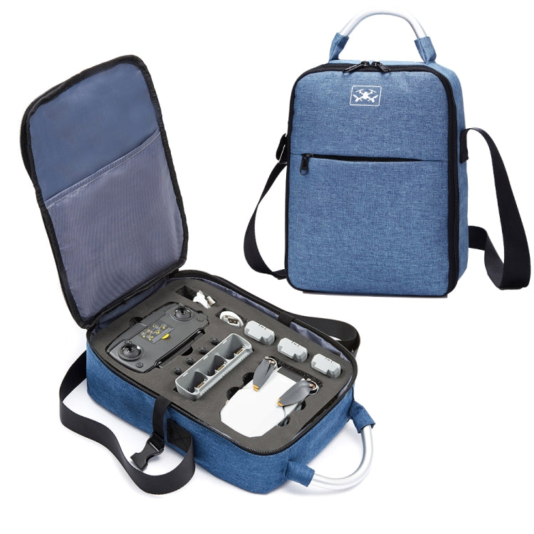 For DJI Mini SE Shockproof Single Shoulder Storage Carrying Case Box Bag, Size: 31 x 23 x 10cm(Blue + Black Liner) - Carry Cases & Bags by buy2fix | Online Shopping UK | buy2fix