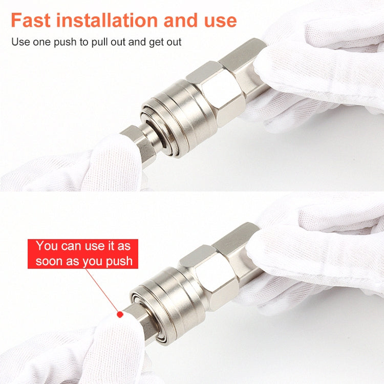 LAIZE SF-30 10pcs C-type Self-lock Pneumatic Quick Fitting Connector -  by LAIZE | Online Shopping UK | buy2fix