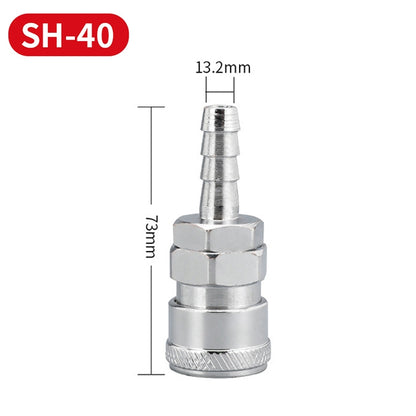 LAIZE SH-40 10pcs C-type Self-lock Air Tube Pneumatic Quick Fitting Connector -  by LAIZE | Online Shopping UK | buy2fix