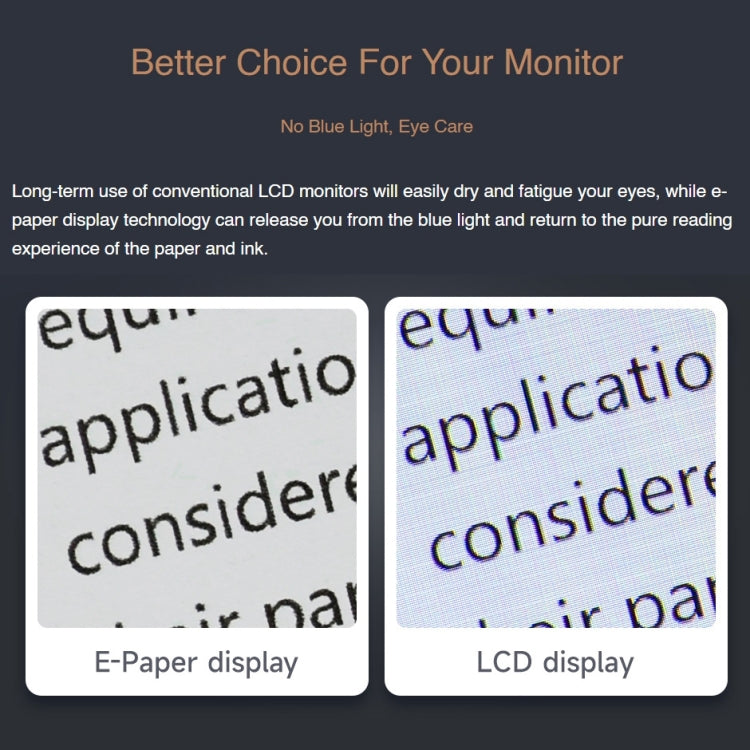 Waveshare 13.3 inch E-Paper Monitor External E-Paper Screen for MAC / Windows PC(UK Plug) - Consumer Electronics by WAVESHARE | Online Shopping UK | buy2fix