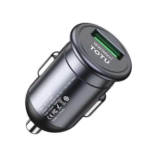 TOTUDESIGN 18W Car Fast Charging, Interface:USB-A - In Car by TOTUDESIGN | Online Shopping UK | buy2fix