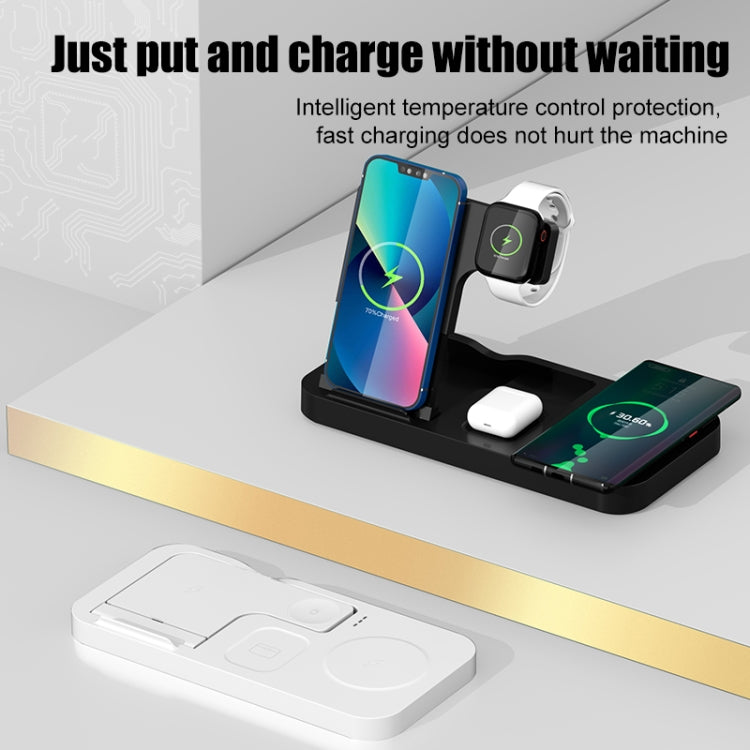 OW-02 15W 4 in 1 Phone Wireless Charger(Black) - Wireless Charger by buy2fix | Online Shopping UK | buy2fix