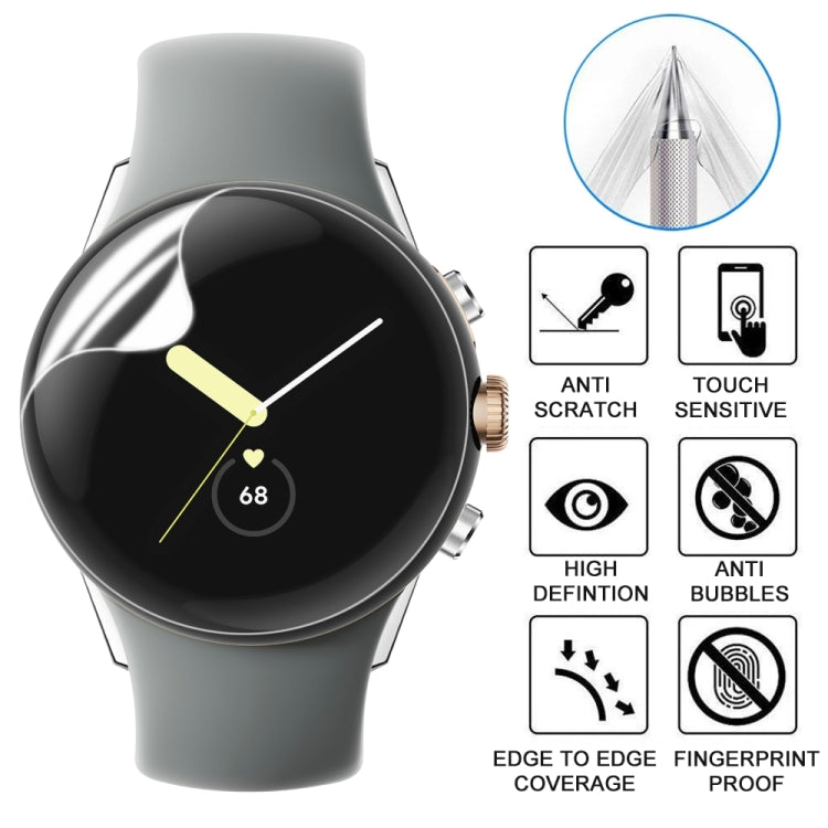 For Google Pixel Watch Soft Hydrogel Film Watch Screen Protector - Smart Wear by imak | Online Shopping UK | buy2fix