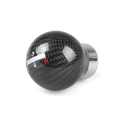 Universal Car Carbon Fiber Gear Shift Knob, 5-speed - In Car by buy2fix | Online Shopping UK | buy2fix