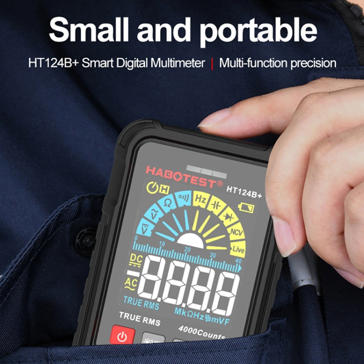 HABOTEST HT124A Mini Digital Display High-precision Multimeter - Digital Multimeter by HABOTEST | Online Shopping UK | buy2fix