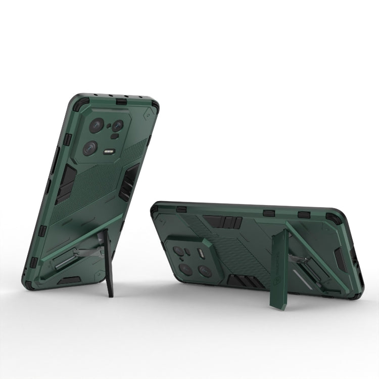 For Xiaomi 13 Pro Punk Armor 2 in 1 PC + TPU Phone Case(Green) - 13 Pro Cases by buy2fix | Online Shopping UK | buy2fix