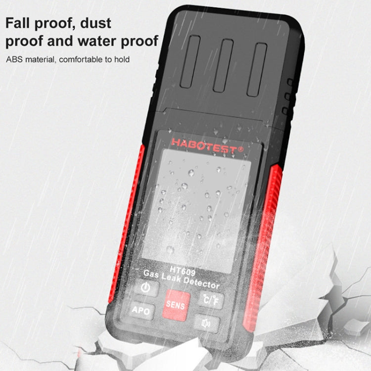 HABOTEST HT609 Portable Combustible Gas Detector - Gas Monitor by HABOTEST | Online Shopping UK | buy2fix