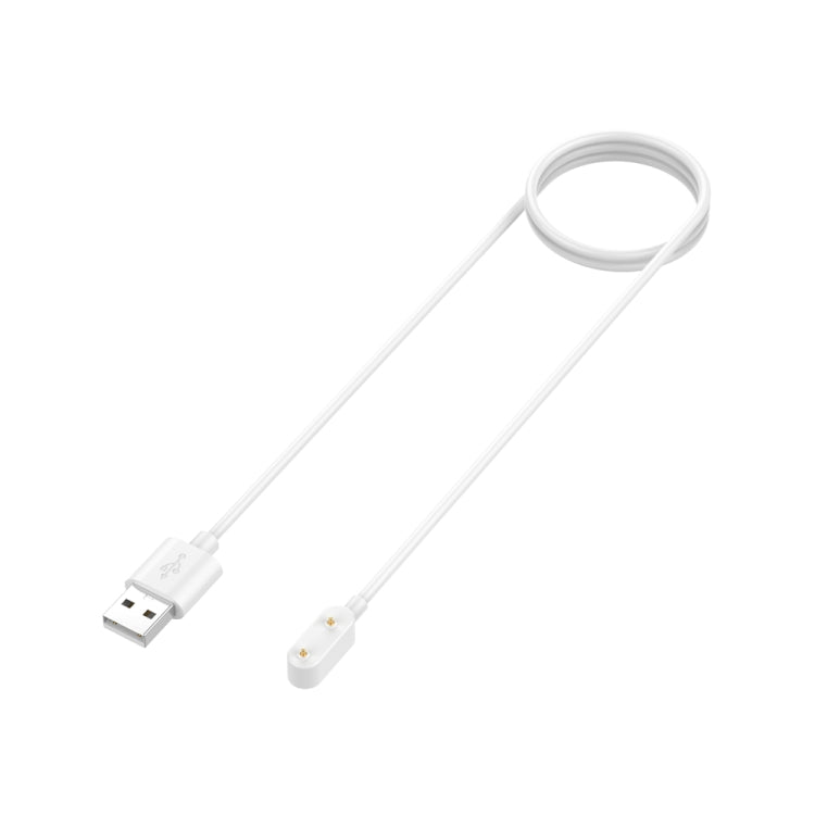 For Keep Band B4 Smart Watch Magnetic Charging Cable, Length: 1m(White) - Smart Wear by buy2fix | Online Shopping UK | buy2fix