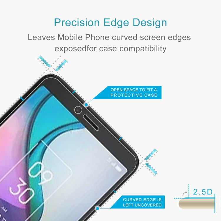 For TCL Ion X 50pcs 0.26mm 9H 2.5D Tempered Glass Film - Others by buy2fix | Online Shopping UK | buy2fix