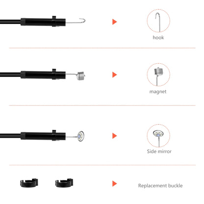 P130 11mm 4.3 inch Single Camera with Screen Endoscope, Length:5m - Consumer Electronics by buy2fix | Online Shopping UK | buy2fix