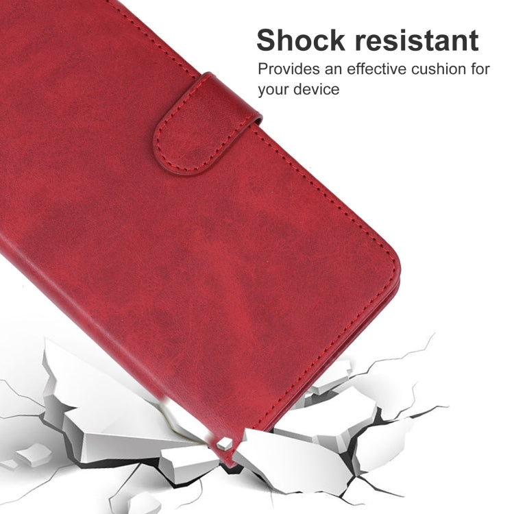 For OnePlus Nord CE 3 Lite Leather Phone Case(Red) - OnePlus Cases by buy2fix | Online Shopping UK | buy2fix