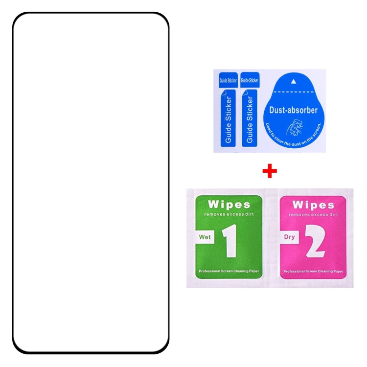 For Huawei P60 / P60 Pro / P60 Art Edge Glue 3D Curved Edge Full Screen Tempered Glass Film - Huawei Tempered Glass by buy2fix | Online Shopping UK | buy2fix