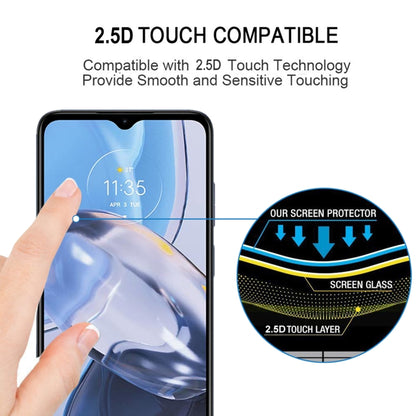 For Motorola Moto E22 / E22i 25pcs Full Glue Full Cover Screen Protector Tempered Glass Film - Motorola Tempered Glass by buy2fix | Online Shopping UK | buy2fix