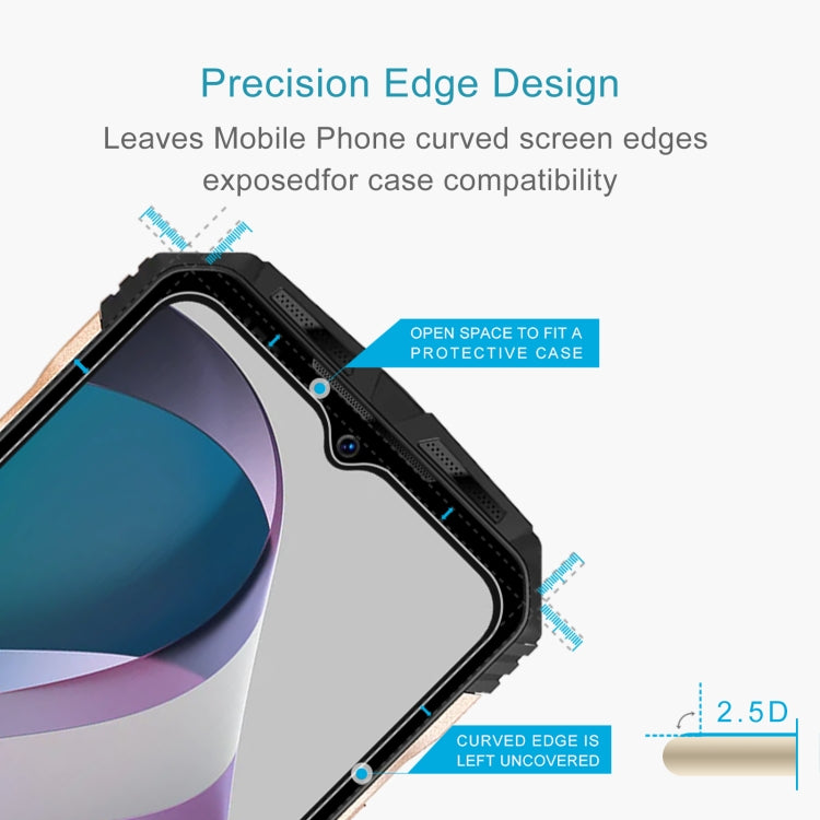 For DOOGEE V30T 50pcs 0.26mm 9H 2.5D Tempered Glass Film - For Doogee by buy2fix | Online Shopping UK | buy2fix