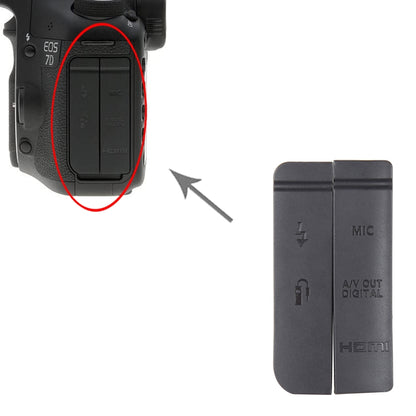 For Canon EOS 7D OEM USB Cover Cap - Repair & Spare Parts by buy2fix | Online Shopping UK | buy2fix