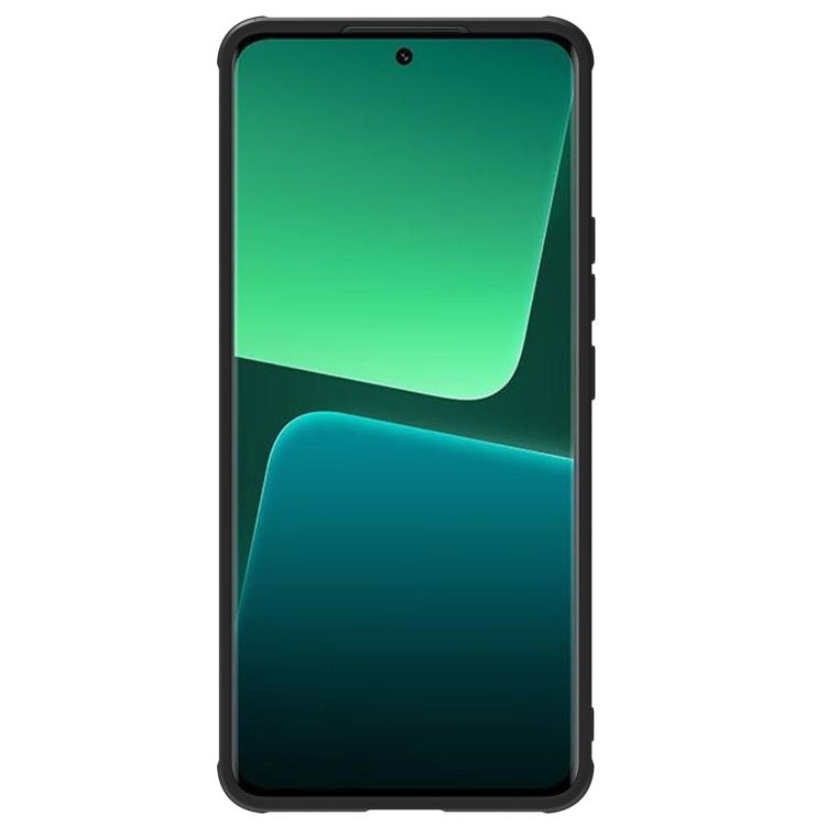 For Xiaomi 13 Pro NILLKIN 3D Textured Nylon Fiber TPU + PC Phone Case(Black) - 13 Pro Cases by NILLKIN | Online Shopping UK | buy2fix
