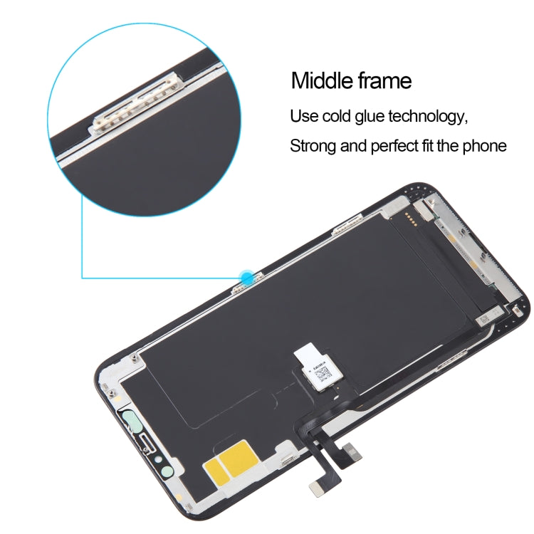 Soft OLED LCD Screen For iPhone 11 Pro Max with Digitizer Full Assembly -  by buy2fix | Online Shopping UK | buy2fix